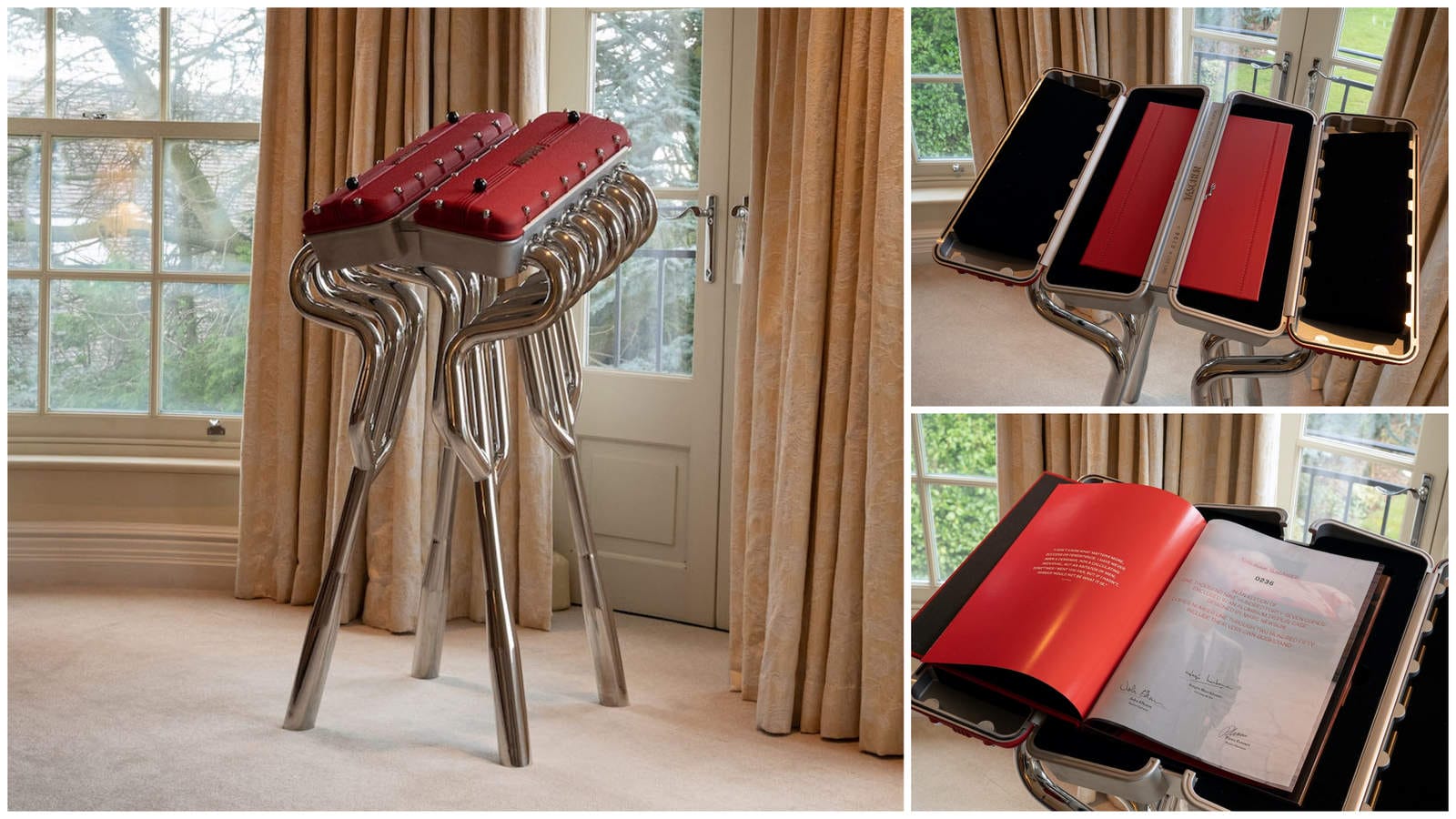 This $60,000 Ferrari Art Edition book has its own sculptural